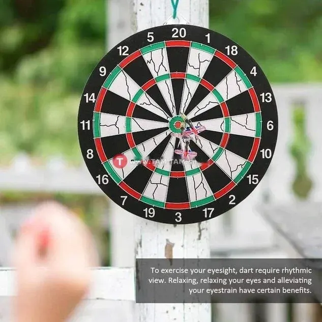 Jeu de Cible de fléchettes, Jeu de fléchettes Double Face
