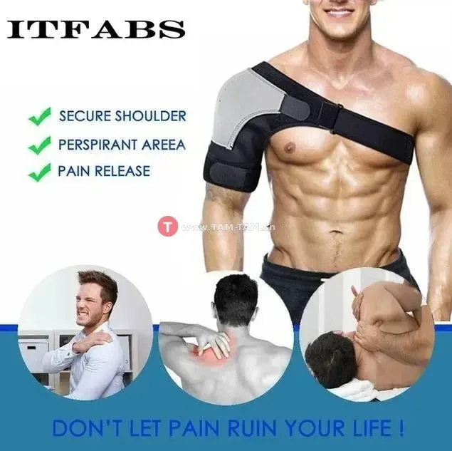 Épaulière réglable pour la gym, le sport, la thérapie