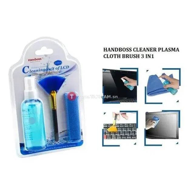 KIT DE NETTOYAGE 3 IN 1 POUR ÉCRAN, ORDINATEUR ETC...