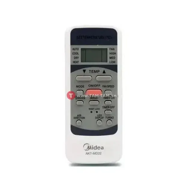 Midea Télécommande Split AKT-MD22