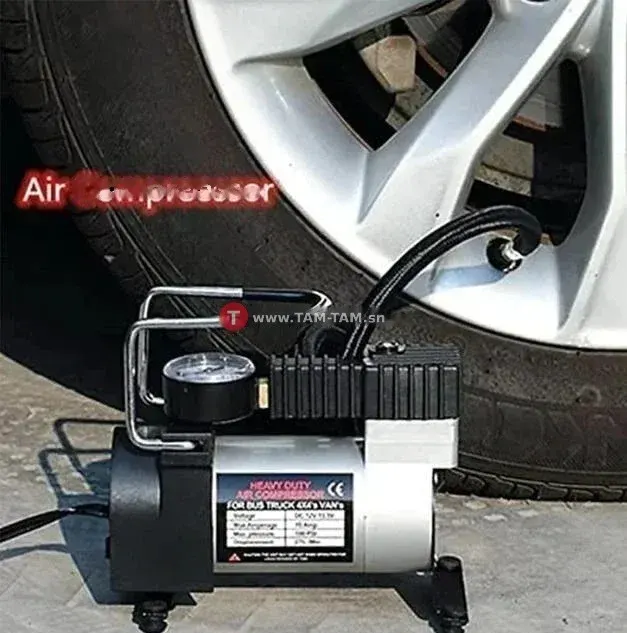 Gonfleur de Pneu, Compresseur d'air, Connecteur de Valve