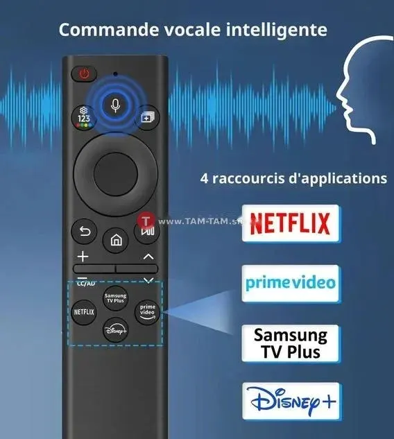 Samsung - Télécommande TV UHD, OLED, QNED, Frame Series