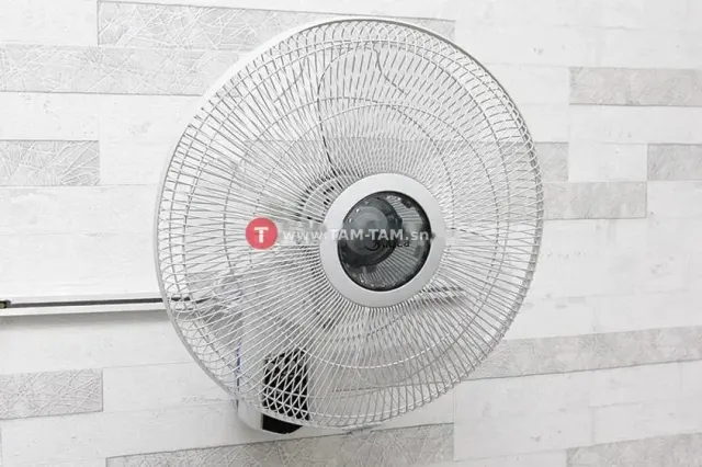 Ventilateur mural Midea FW40 7JR avec télécommande