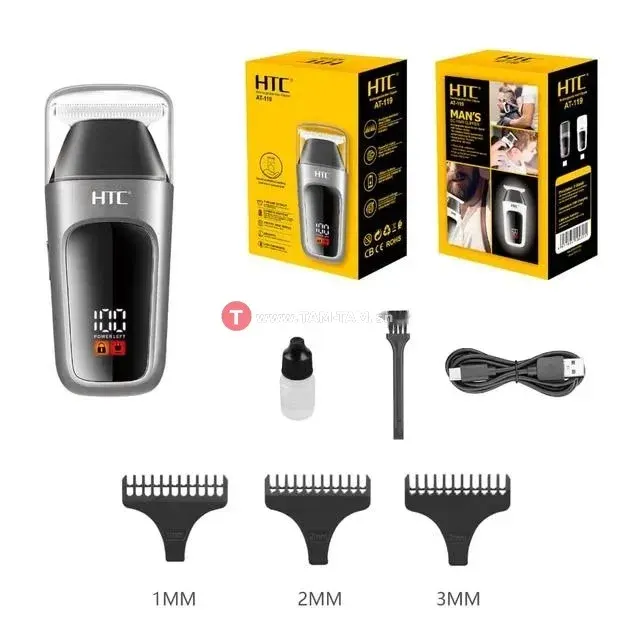 Htc Mini Tondeuse à cheveux professionnelle - AT-119