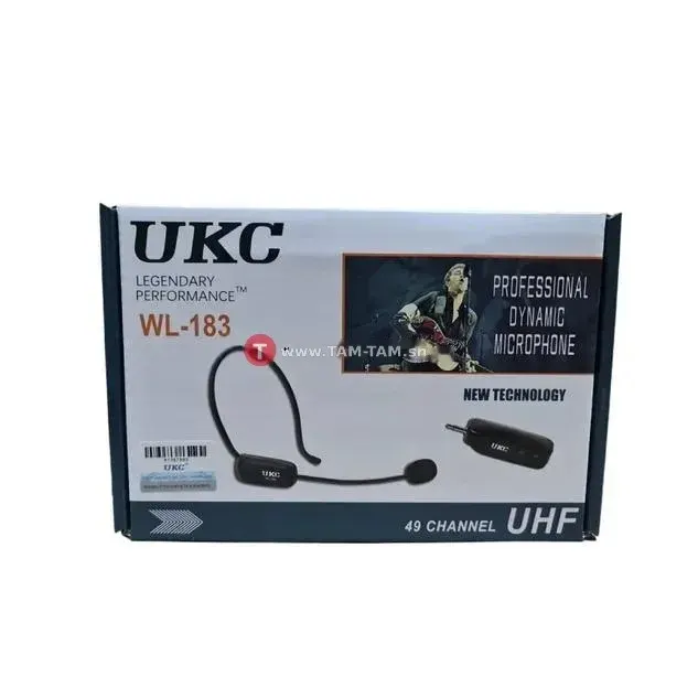 Microphone à condensateur rechargeable (49 CHANNEL UHF)