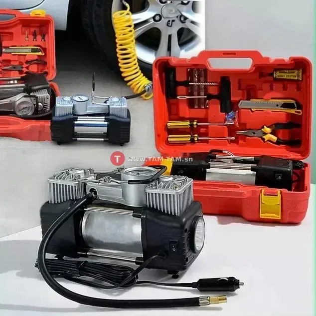 Compresseur d'air avec kit de réparation