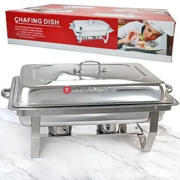 Chauffe-Plat 2 compartiments, Chafing Dish