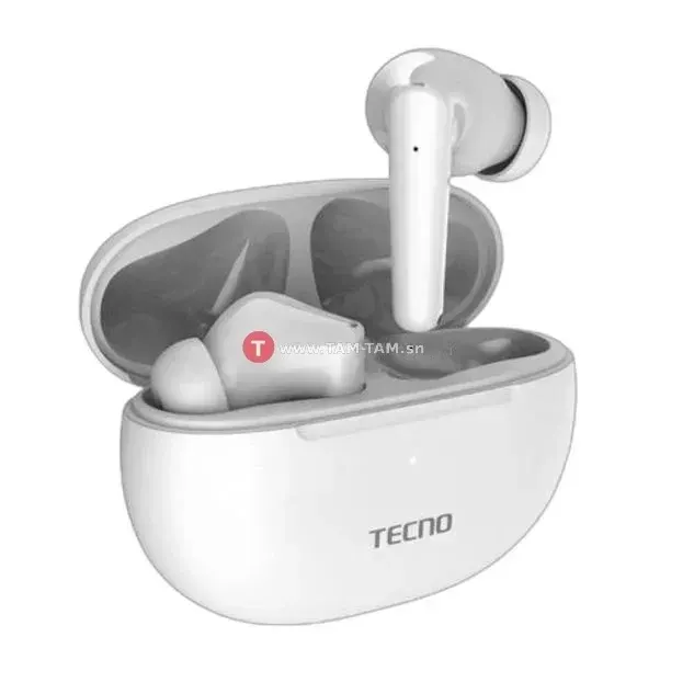 Tecno écouteurs bluetooth sans fil buds 3 deep bass