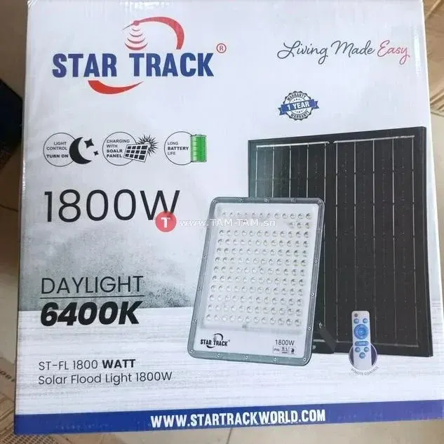 Lampe solaire 1800W - Star Track