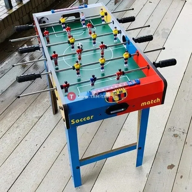 Table de baby-foot haut de gamme en bois MDF pour enfants
