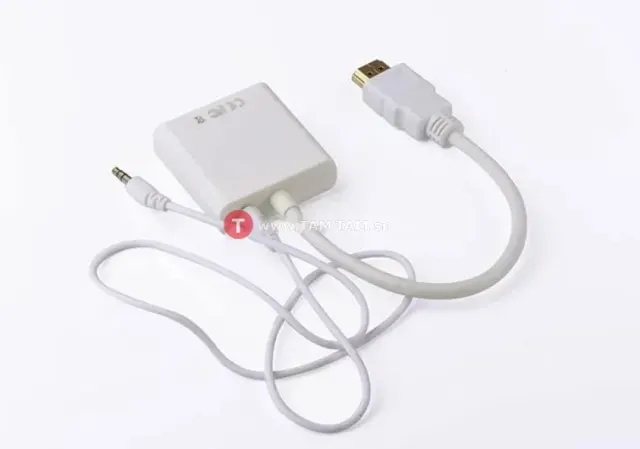 Adaptateur convertisseur vidéo HDTV 1080P HDMI vers VGA