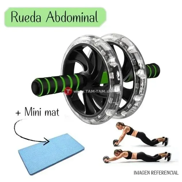 Roue abdominale pour exercices de remise en forme