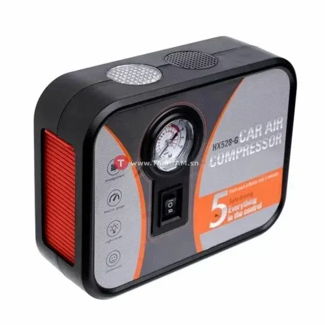 Gonfleur Pneu Voiture, Compresseur d'air avec lampe