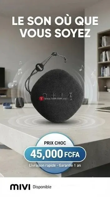 Enceinte sans fil portable KOOLBOKS avec son HD