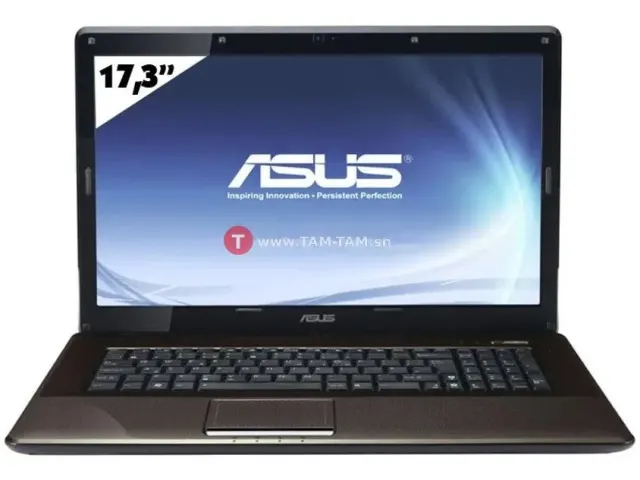 Asus 17,3" Ordinateur portable noir avec pavé numérique