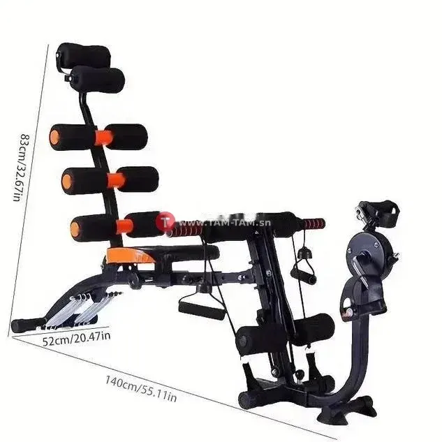 Appareil musculation multifonction abdominaux confort
