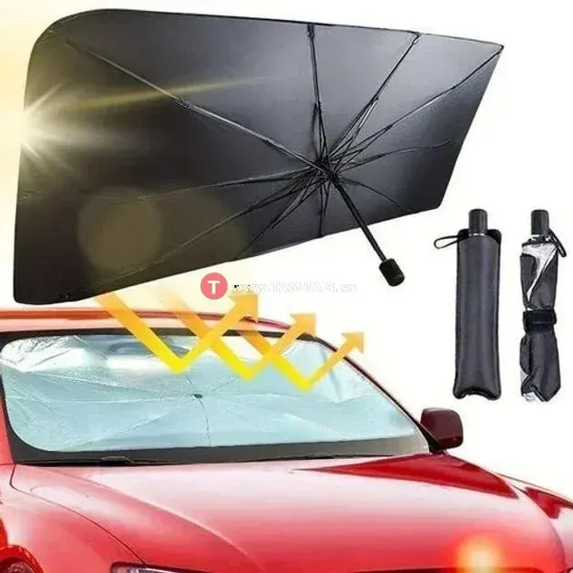 Pare-soleil pliable,contre la chaleur et les rayons UV