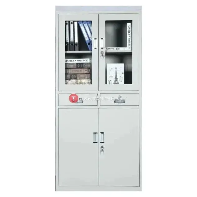 ARMOIRE METALLIQUE SEMI-VITREE