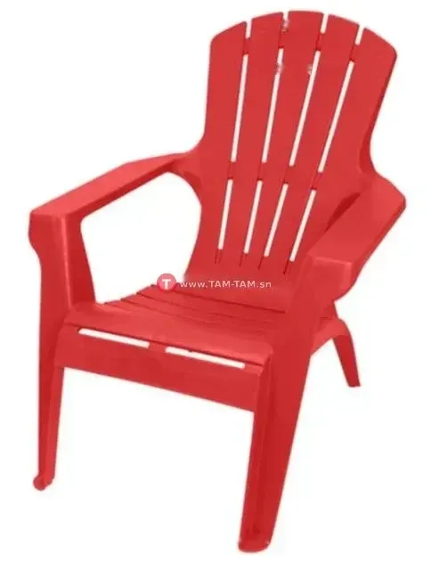 Fauteuil une place de jardin en plastique