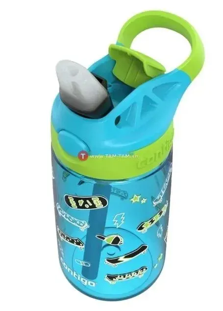 Gourde avec paille CONTIGO 414 ml pour enfant 3ans+