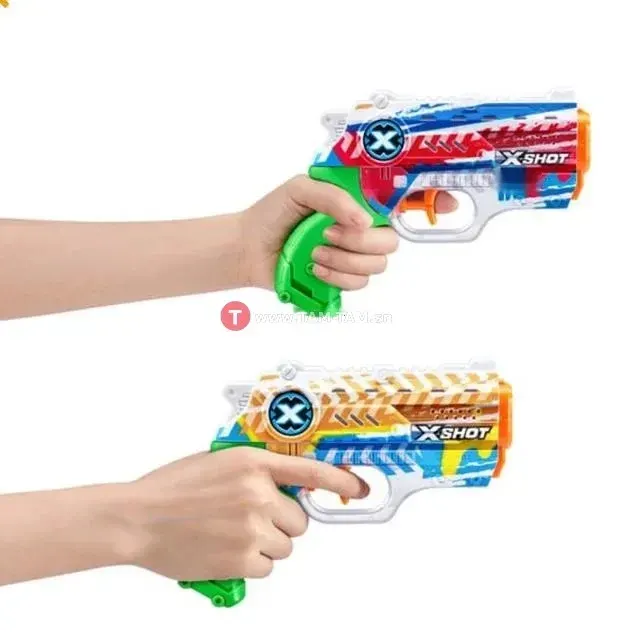Pack de 4 pistolets à eau X-SHOT