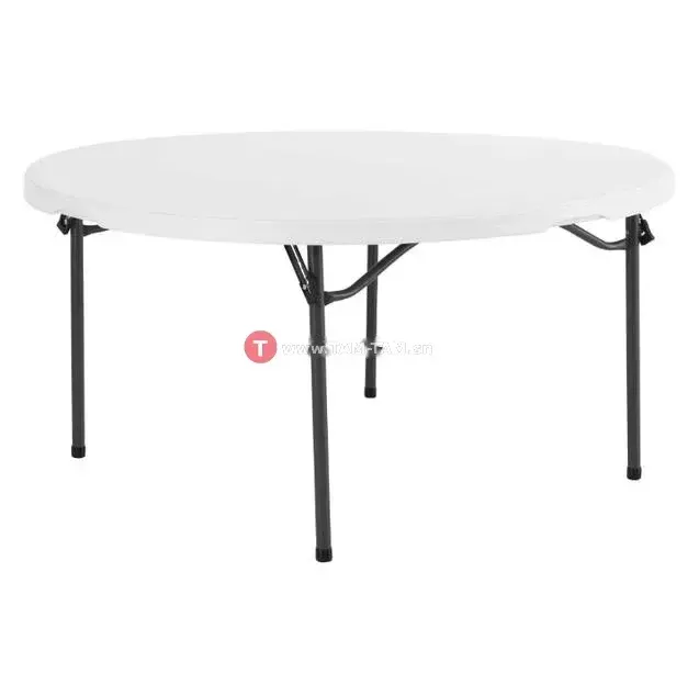 Table pliante ronde LIFETIME de 8 places