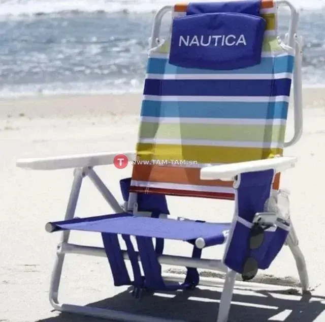 Chaise de plage pliable NAUTICA
