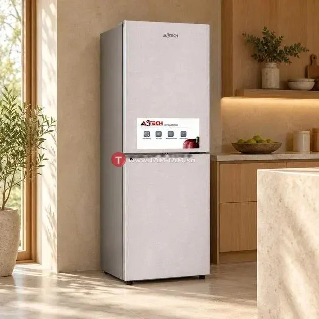 RÉFRIGÉRATEUR COMBINÉ ASTECH 288 LITRES (4 TIROIRS)
