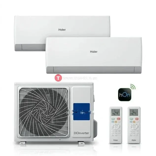Climatiseur Haier dble evabe 12000 BTU 1.5 CV Inverter