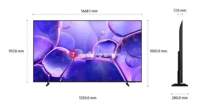 Téléviseurs SAMSUNG 75" SMART TV 4K ULTRA HD