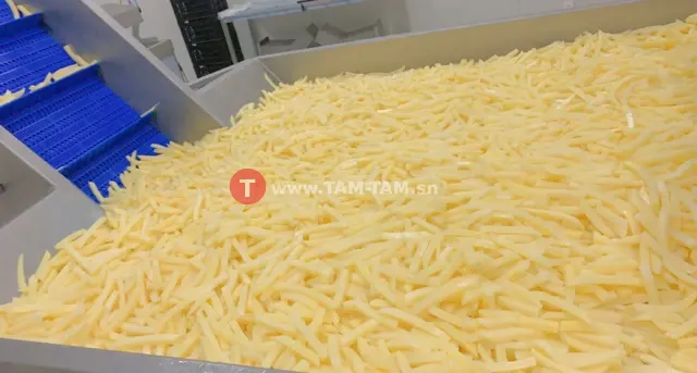 Ligne de transformation de pommes de terre