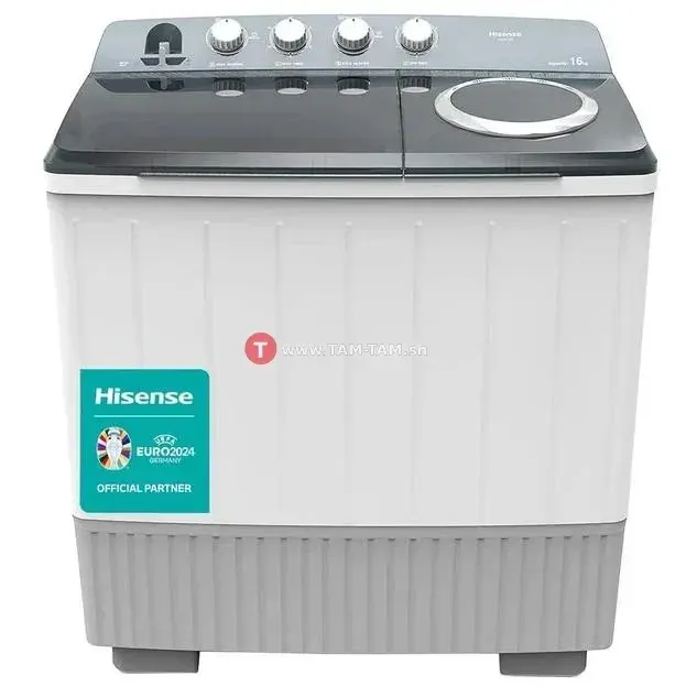 MACHINE À LAVER 11KG HISENSE semi automatique