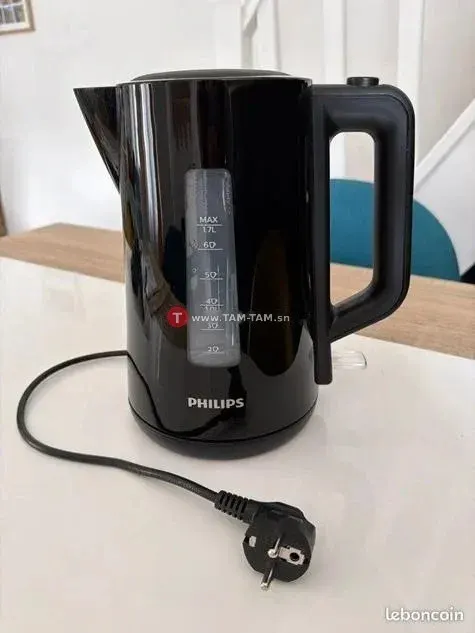 Philips Bouilloire Électrique 1,7L Noir Indicateur