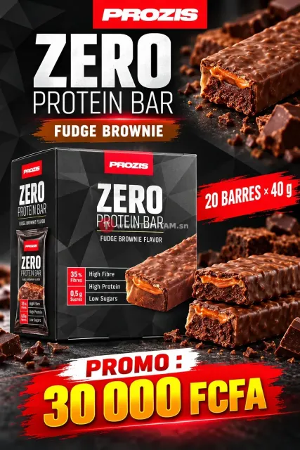 Barre protéinée Prozis Zero saveur brownie
