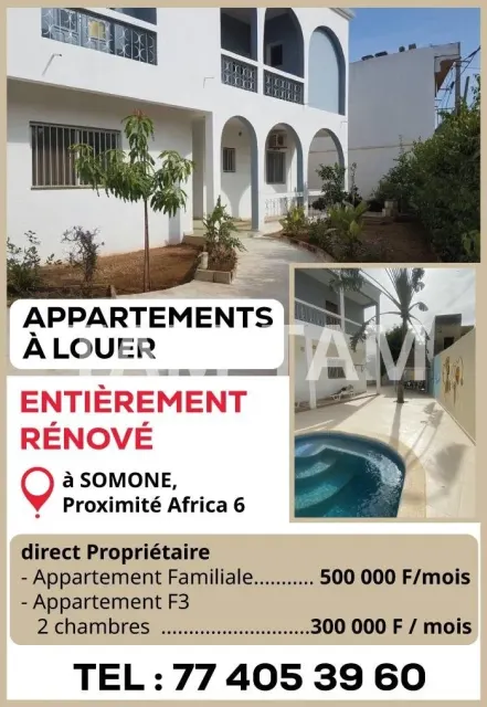 Appartements de Standing à Louer – Somone