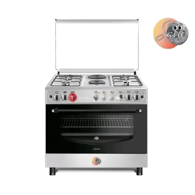 CUISINIERE ASTECH 6FEUX 90X60 2FEUX ELEC 4FEUX GAZ FOUR GAZ
