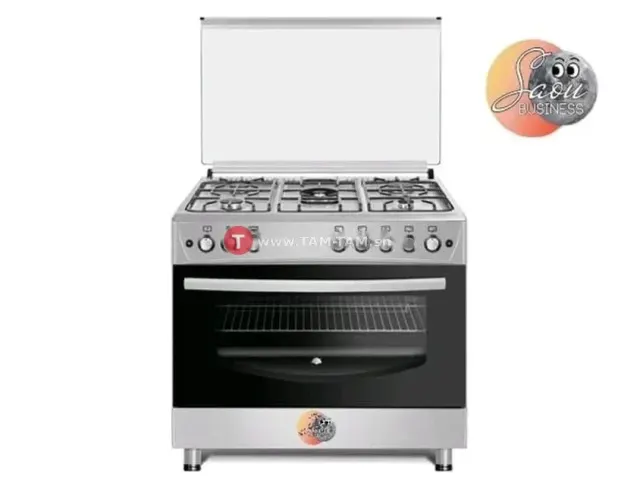 CUISINIERE FERRE 5FEUX 90X60 A GAZ GRIS F9P50G2DI