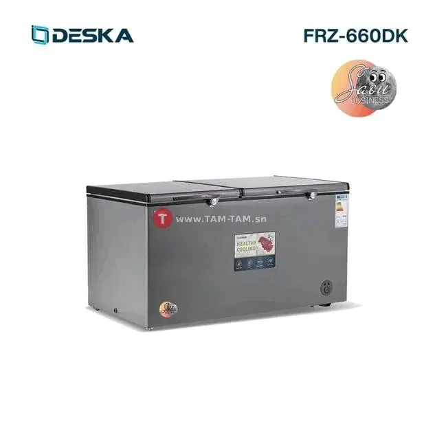 CONGELATEUR DESKA HORIZONTAL 70OLITRES GRIS FRZ660DK