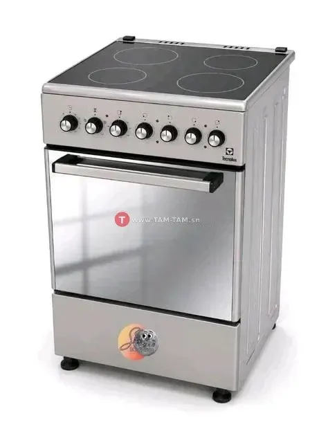 CUISINIERE TECNOLUX 4FEUX 60X60 ELECTRIQUE INDUCTION INOX