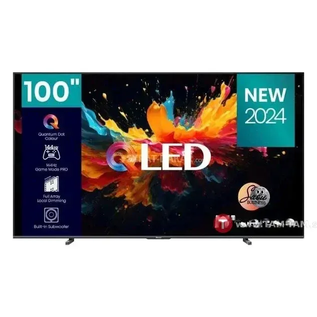 TELEVISEUR HISENSE 100 SMART 4K QLED VIDAA 100Q7N