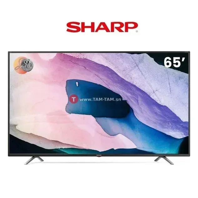 TELEVISEUR SHARP 65 LED SMART GOOGLE TV 4TC65FJ1MX