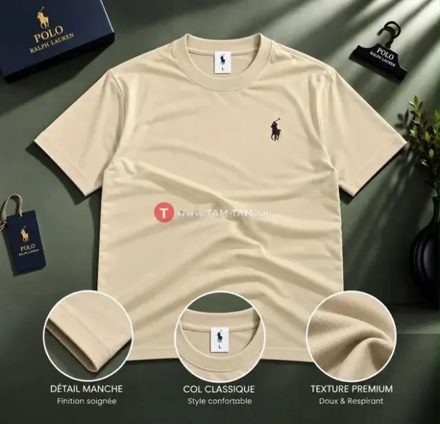 T-SHIRTS UNISEXE 100% Coton