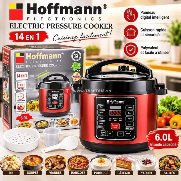 Autocuiseur Hoffmann 6,5 L 14-en-1