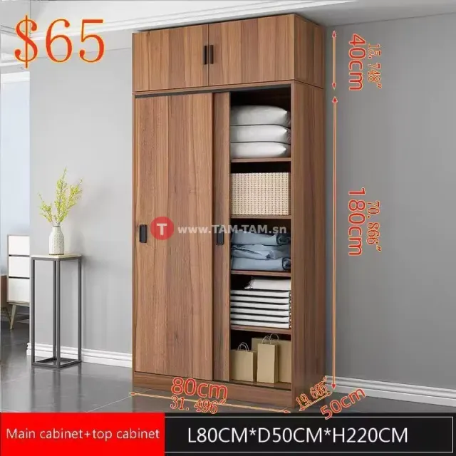 Armoire 2 battants de qualité supérieure 1m sur 2m