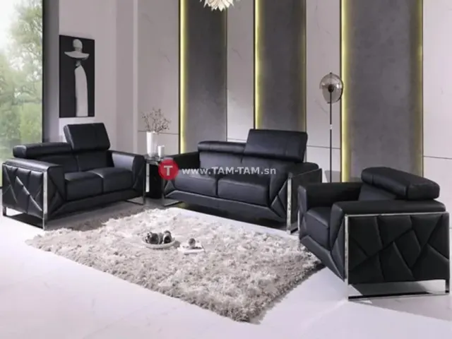 SALON CUIR 6 PLACES S-903