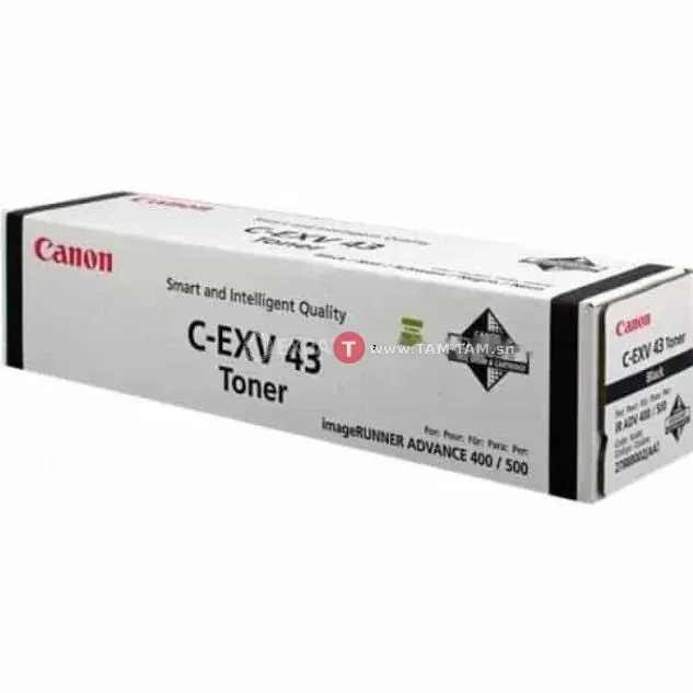 TONER CANON CEXV 43 NOIR Pr IR400 et 500i