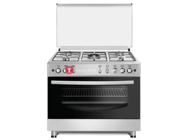 CUISINIERE 5 FEUX FERRE 90X60 F9P50G2 INOX