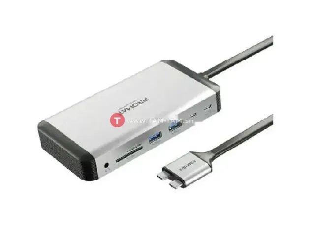 DOCKSTATION PROMATE VERSA HUB MACBOOK-C 4K 13 in1