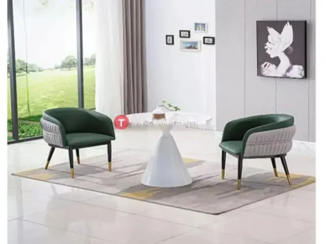 TABLE TETE A TETE EN MARBRE