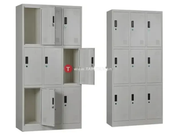 ARMOIRE METAL VESTIAIRE 9 PORTES